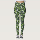 Boomgaard Peer Fruit patroon Leggings (Voorkant)