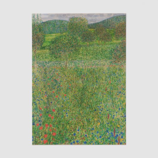 Boomgaard van Gustav Klimt Tissuepapier (Voorkant)