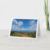 Boomgaardpad hemellandschap kaart (Voorkant)