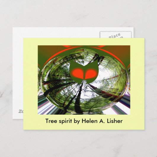 Boomgeest Briefkaart (Voorkant / Achterkant)