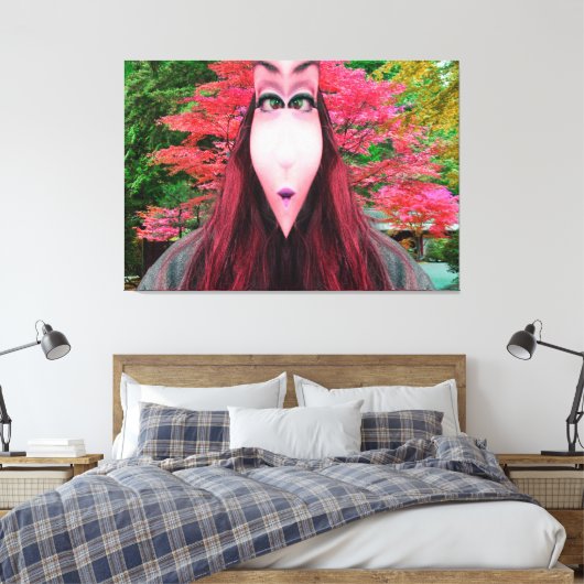 Boomgeest Canvas Afdruk (Insitu (Slaapkamer))