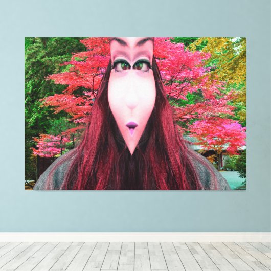 Boomgeest Canvas Afdruk (Insitu (Houten vloer))