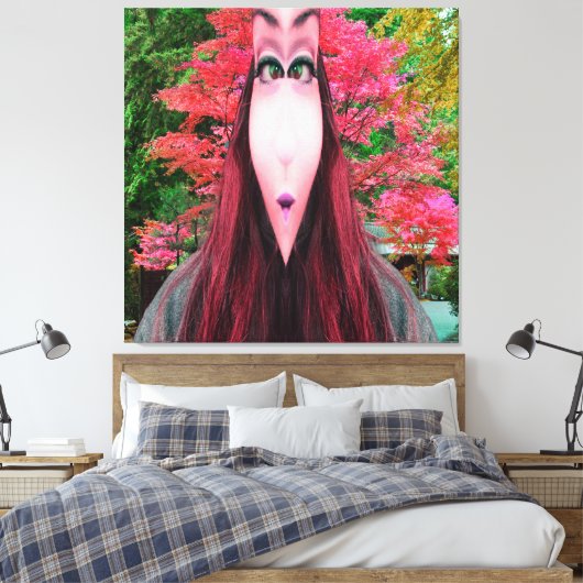 Boomgeest Canvas Afdruk (Insitu (Slaapkamer))