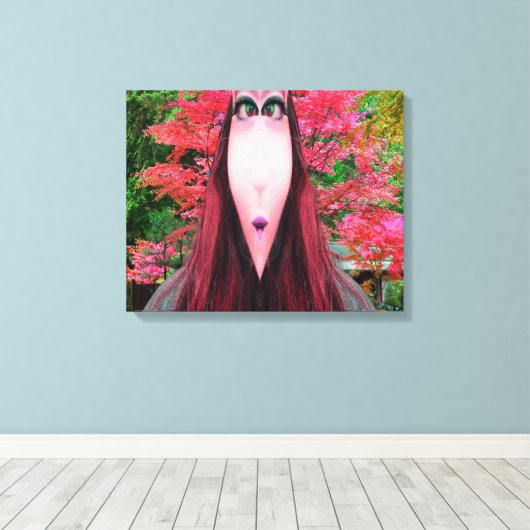 Boomgeest Canvas Afdruk (Insitu (Houten vloer))