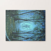 Boomgeest in het bos legpuzzel (Horizontaal)