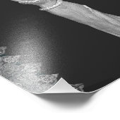Boomgodin Zwart-wit Poster (Hoek)