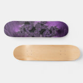 BoomGoo™ skateboard F396 "Stone Dragon" 4 paars (Horizontaal)