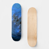 BoomGoo™ skateboard F396 "Stone Dragon" blues 2 (Voorkant)