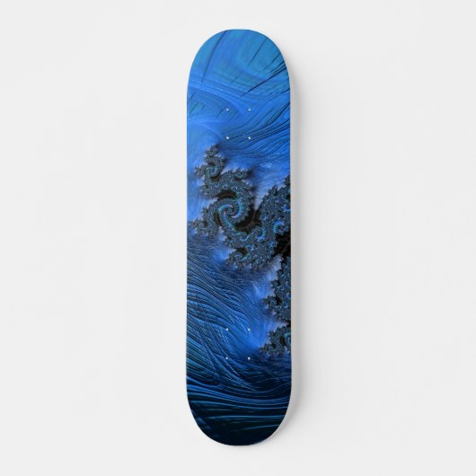 BoomGoo™ skateboard F396 "Stone Dragon" blues 2 (Voorkant)