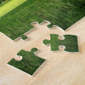 Boomgroen landschap legpuzzel (Zijkant)