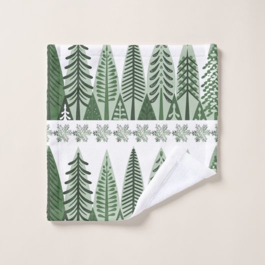 Boomhanddoeken 3 bad handdoek (Wasdoekje)