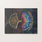 Boomharmonieboom - Kosmische Meditatie Mandala Legpuzzel (Horizontaal)