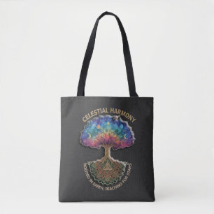 Boomharmonieboom - Kosmische Meditatie Mandala Tote Bag