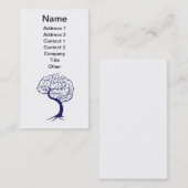Boomhersenen Visitekaartje (Voorkant / Achterkant)