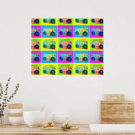 Boomhol-Poster Poster (Keuken)