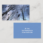 Boomhoogten Visitekaartje (Voorkant / Achterkant)