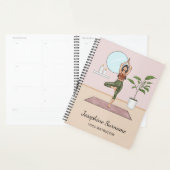 Boomhouding Yoga Vrikshasana Leraar en Aangepaste Planner (Display)