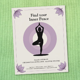 Boomhouding - Yogadocent Flyer