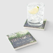 Boomhuis, Buckhead, Atlanta Landmark Onderzetters (Zijkant)