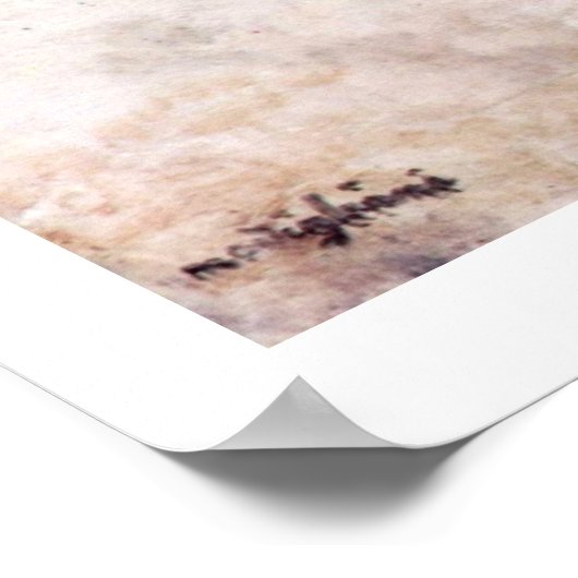 Boomhuis door Modigliani Amedeo Poster (Hoek)