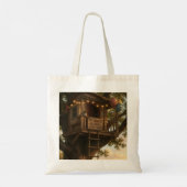 Boomhut Behalve Vandaag Grappig  Tote Bag (Achterkant)