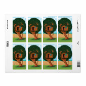 Boomhut Etiket (Full Sheet)