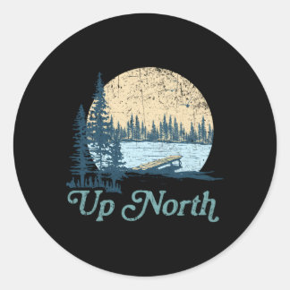 Boomhut North Lake E Ronde Sticker