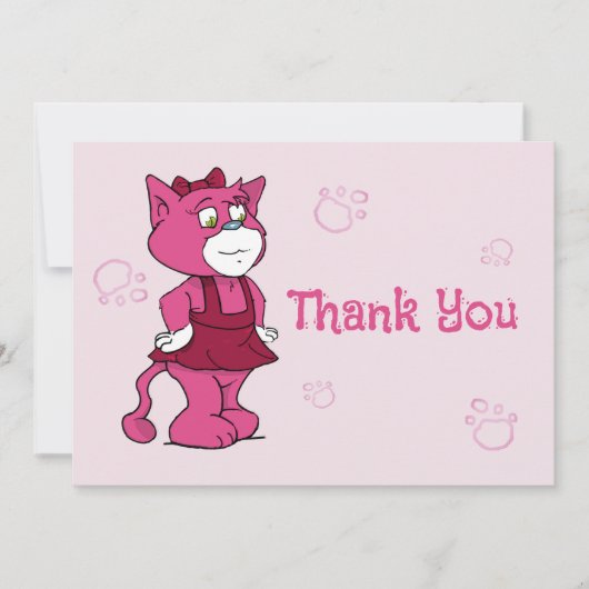 Boomi Cats Bedankkaart (Voorkant)