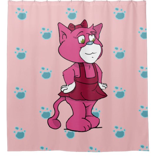 Boomi Cats Douchegordijn (Voorkant)