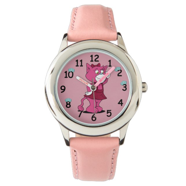 Boomi Cats Horloge (Voorkant)