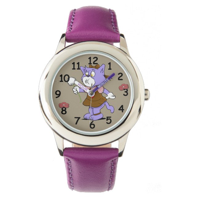 Boomi Cats Horloge (Voorkant)