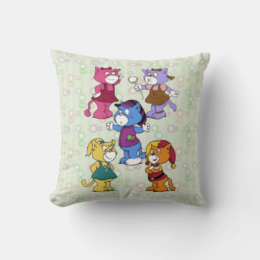 Boomi Cats Kussen (Voorkant)