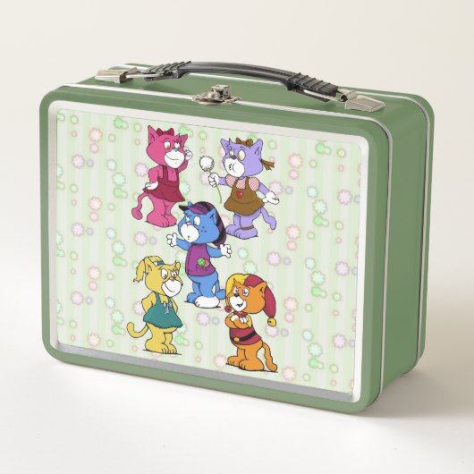 Boomi Cats Metal Lunch Box (Voorkant)
