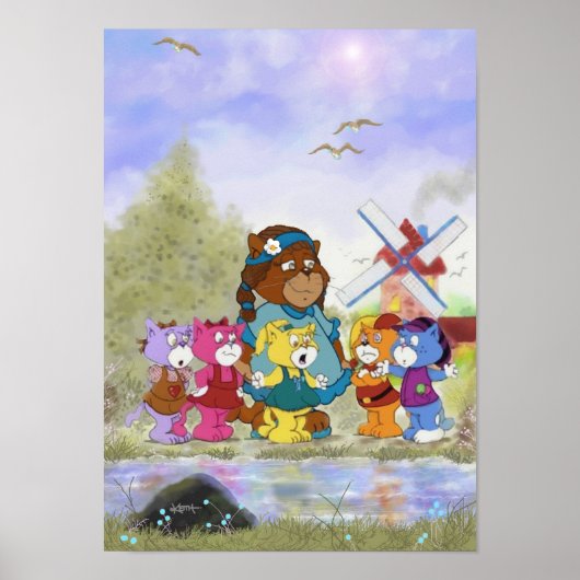 Boomi Cats Poster (Voorkant)