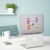 Boomi Cats Stickers (Laptop op bureau)