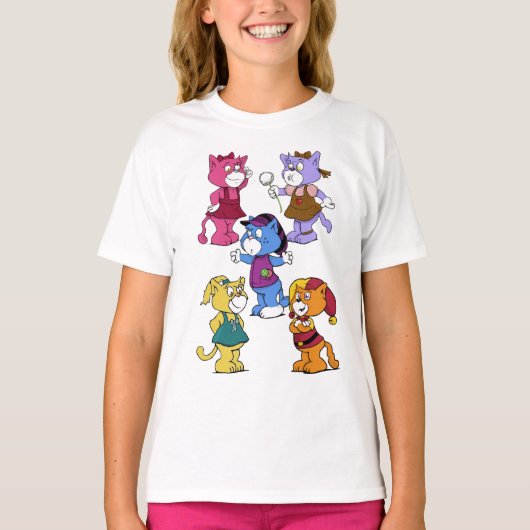 Boomi Cats T-Shirt (Voorkant)