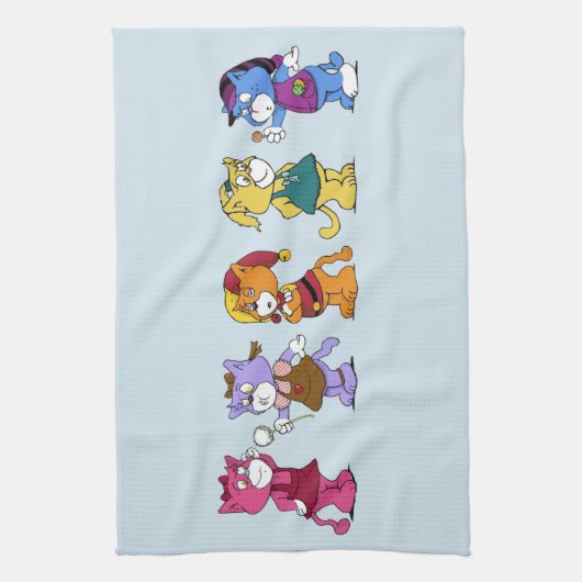 Boomi Cats Theedoek (Verticaal)