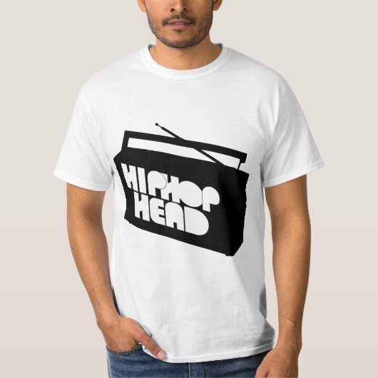 Boomin Hiphop Head T-shirt (Voorkant)
