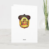  boomkachel reclame schattige bijzin kaart (Achterkant)