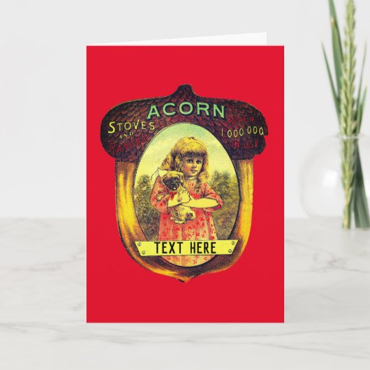  boomkachel reclame schattige bijzin kaart (Voorkant)