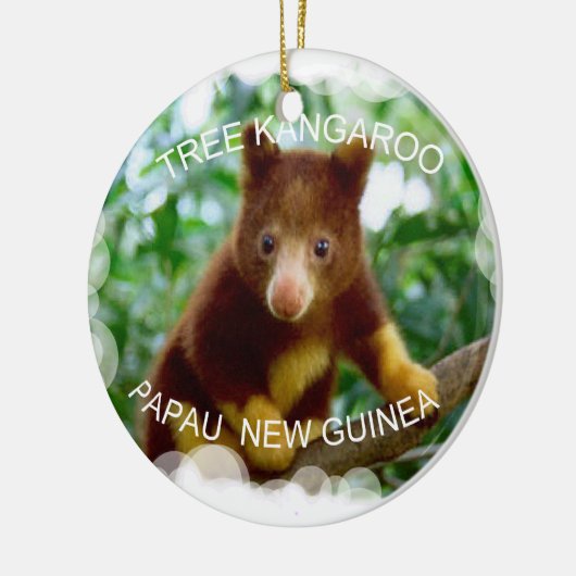 Boomkangoeroe Keramisch Ornament (Links)