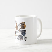 boomkangoeroehouder koffiemok (Voorkant rechts)