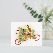 Boomkikker Christmas Briefkaarten (Staand voorkant)