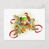 Boomkikker Christmas Briefkaarten (Voorkant)