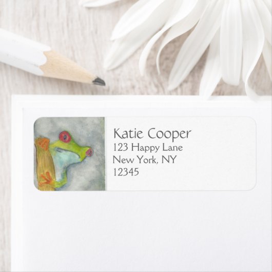 Boomkikker Etiket (Insitu)