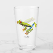 Boomkikker Glas (Achterkant)