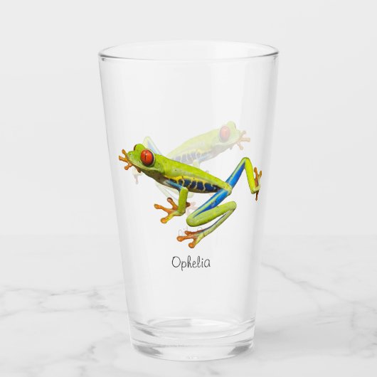 Boomkikker Glas (Voorkant)