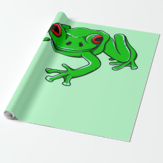 Boomkikker Groene amfibiekikker Wilde Dierenvriend Cadeaupapier