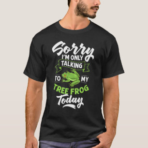 Boomkikker Huisdier Habitat Terrarium Verzorging E T-shirt
