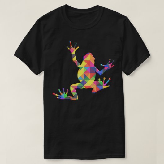 Boomkikker kleurig t-shirt (Design voorkant)